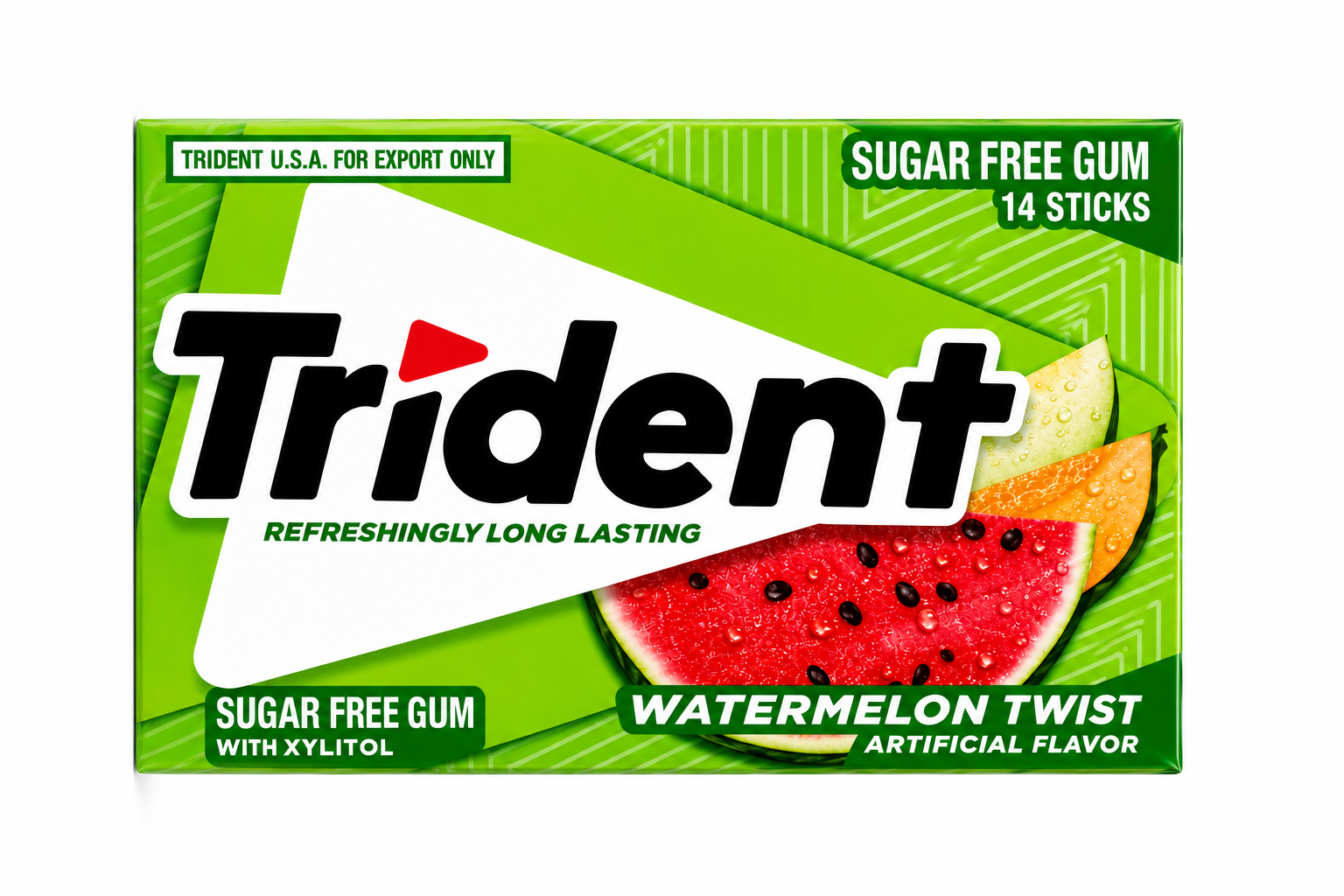 Trident Watermelon Twist Sugar-Free Chewing Gum