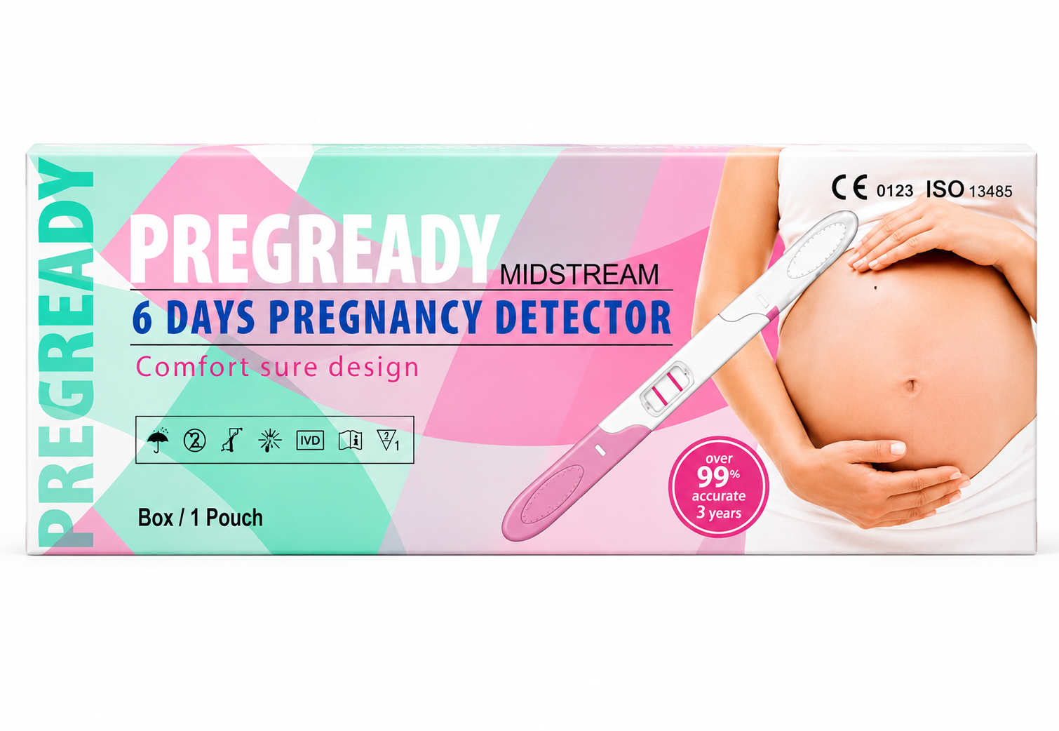 OvaReady Midstream Ovulation Test Kit – 3 Pieces