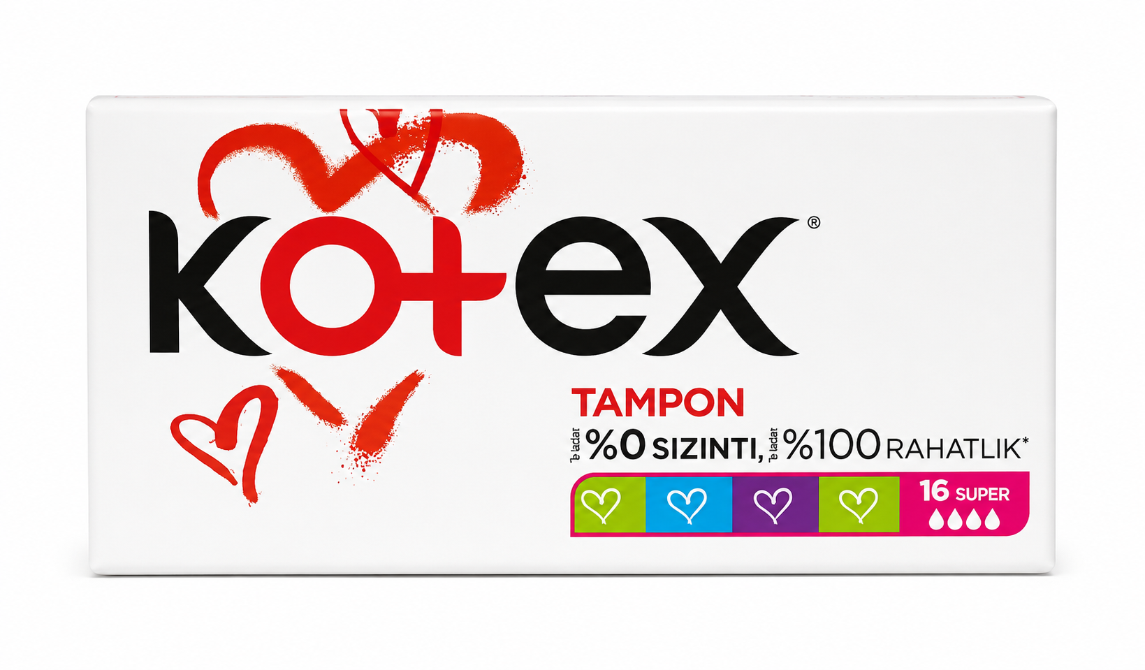 Kotex Super Tampons – 16’s