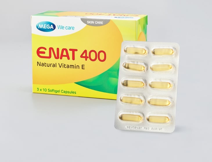 Enat 400 Vitamin E Capsules