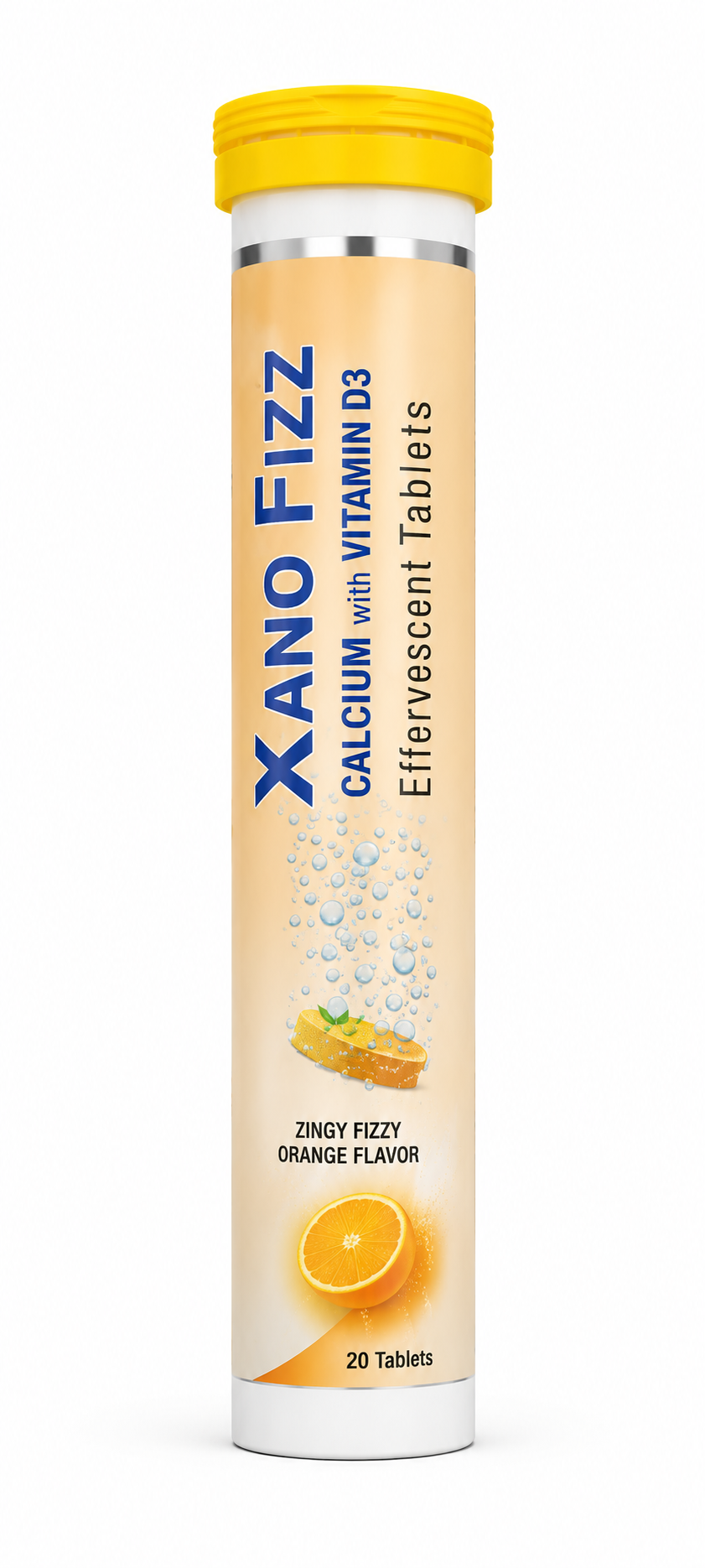 XANOFIZZ Calcium with Vitamin D3 20 Tablets