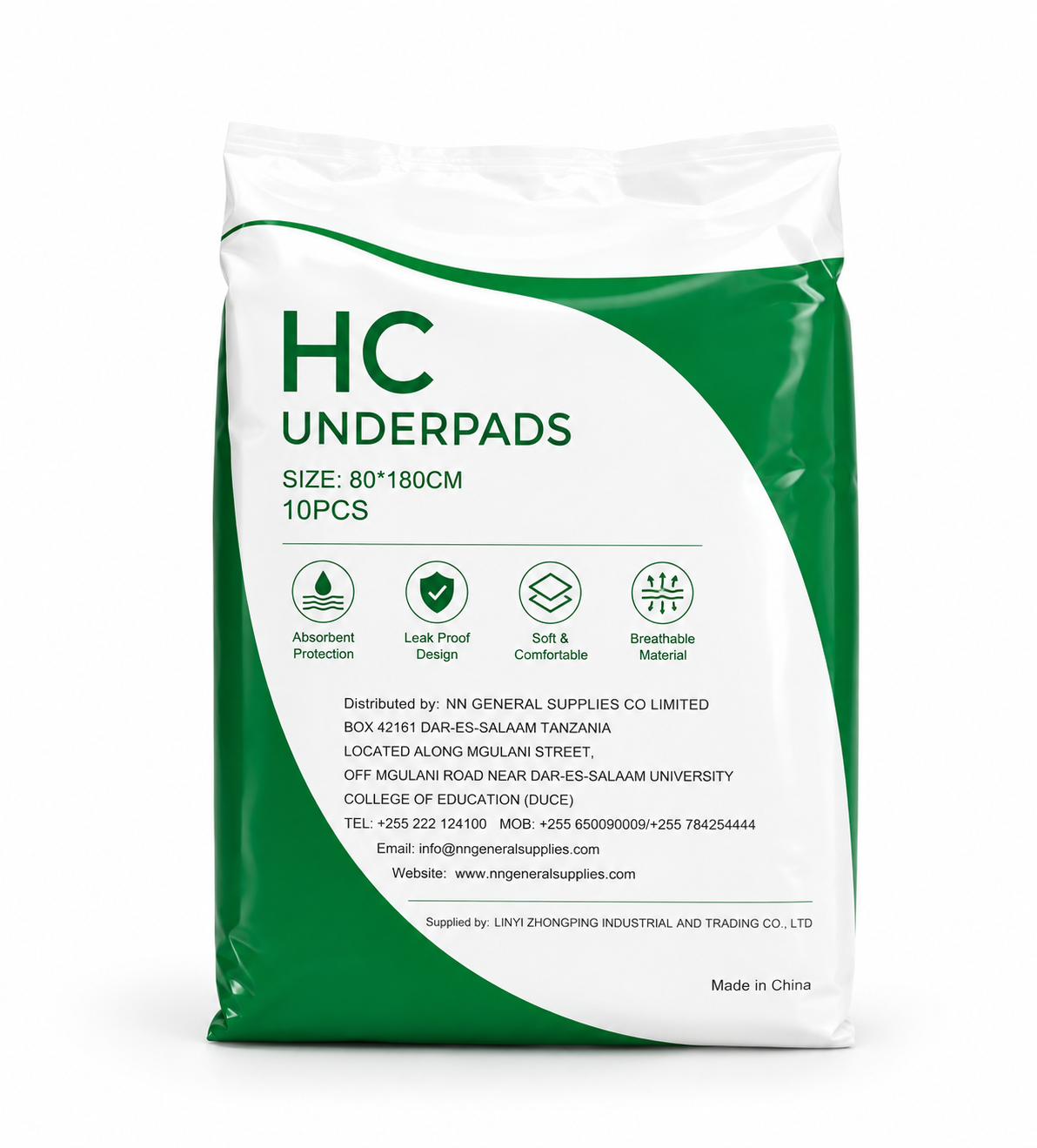 HC Underpads 10pcs