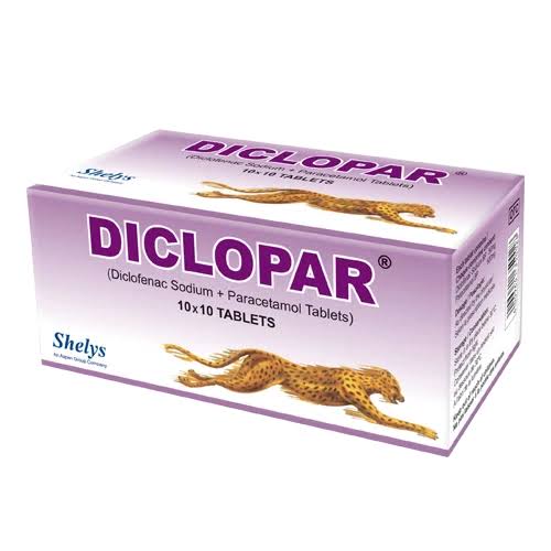 Diclopar Tabs (Shelys)