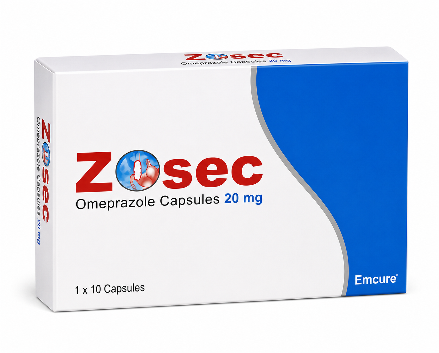 Omeprazole 20mg (Zosec)